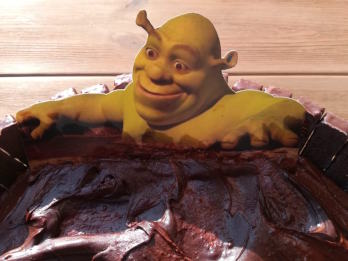 Tort Shrek moje bagno