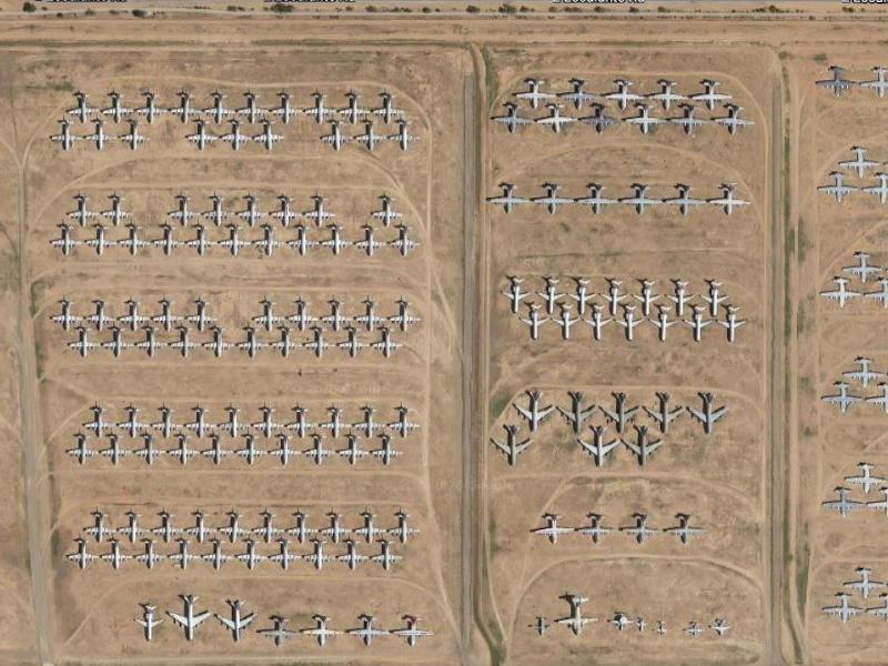 Cmentarzysko samolotów wojskowych w Stanach Zjednaczonych