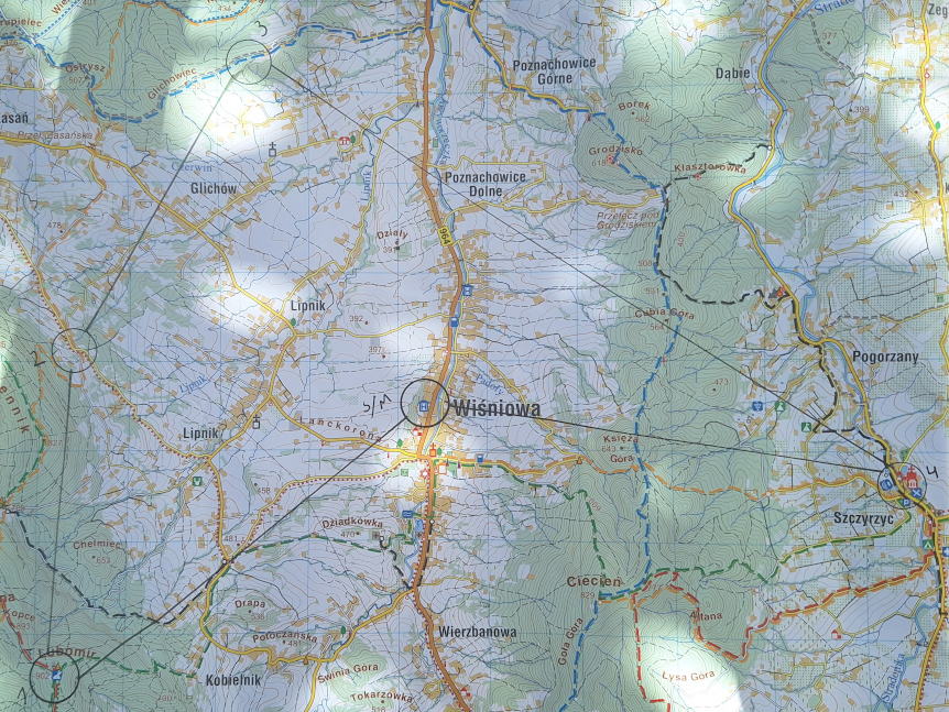 Dusiołek Górski 2025 - Mapa