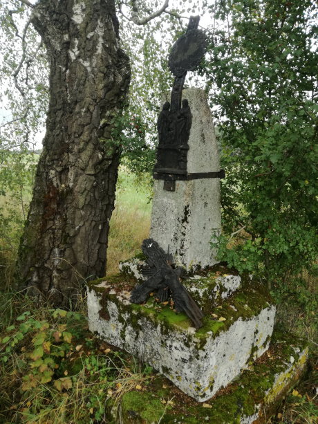Jaszczur, Wrechrata, Kapliczka.